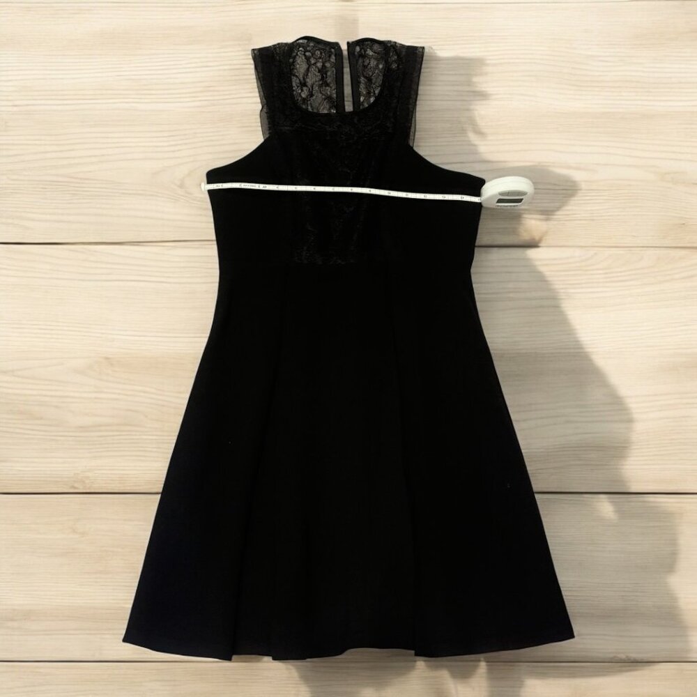 BCBGeneration Little Black Dress with Lace Back | Size 4 - Picture 7 of 7